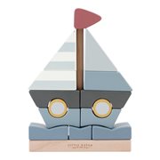 Wooden Stacking Sailors Boat Puzzle