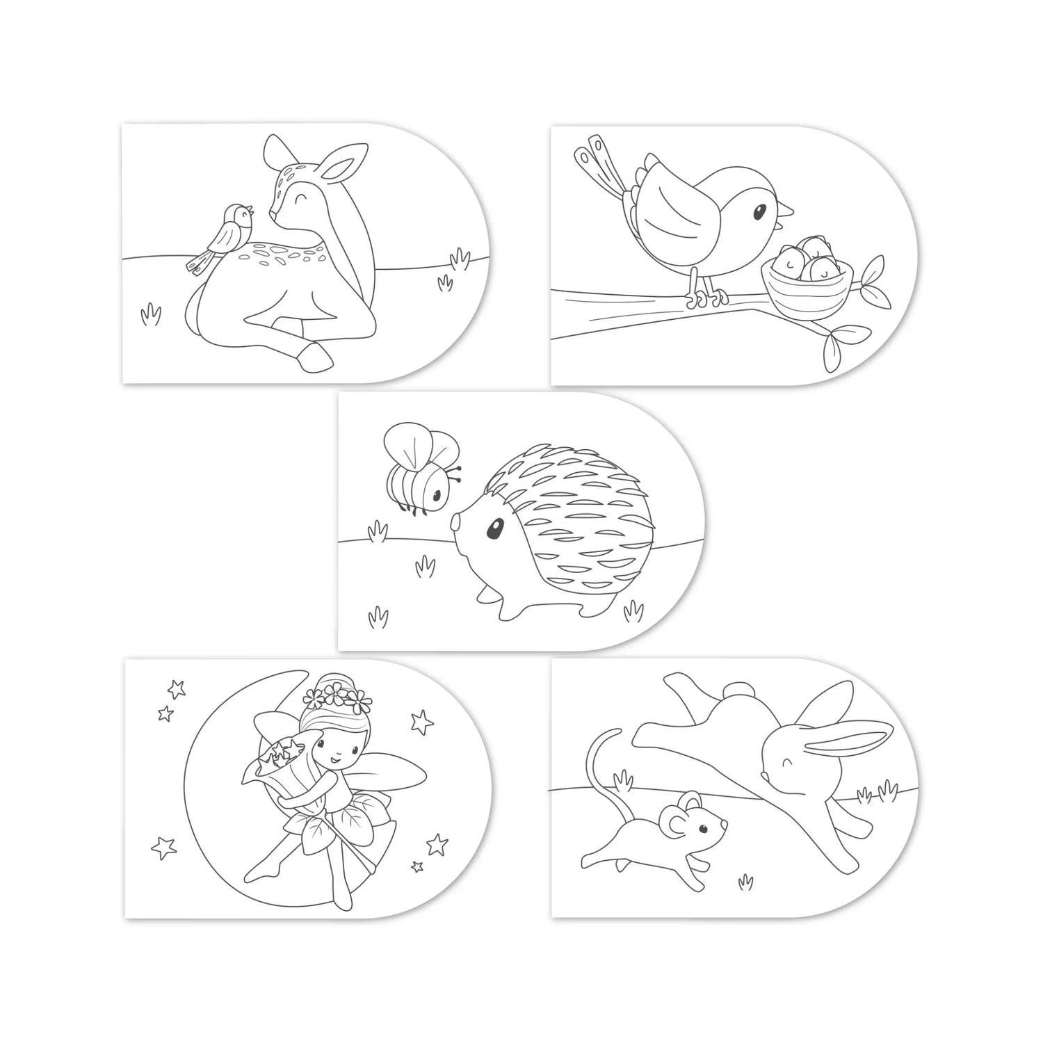 Fairy Garden Paint Book