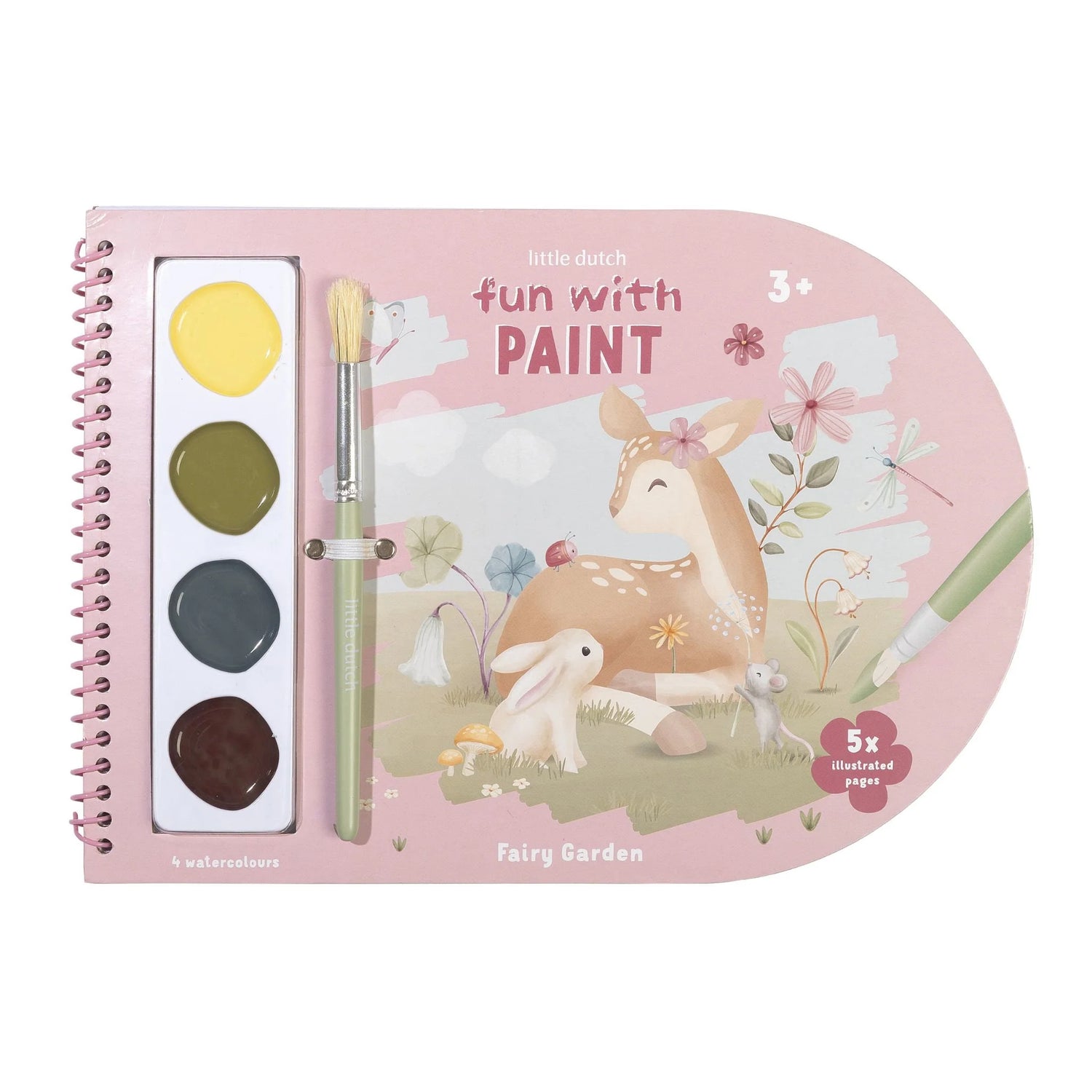 Fairy Garden Paint Book