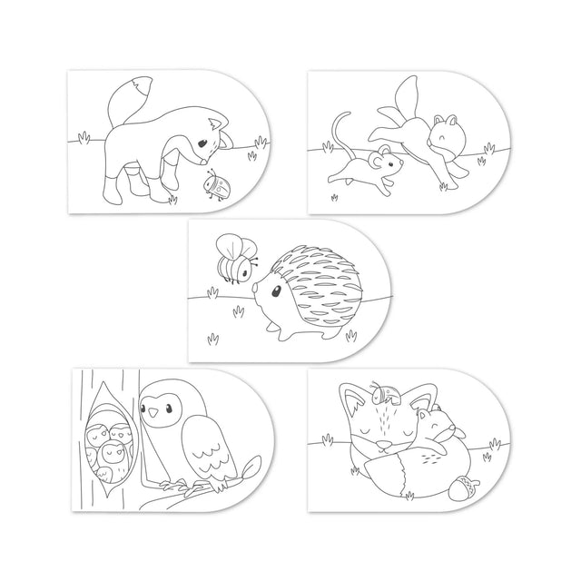 Forest Friends Paint Book
