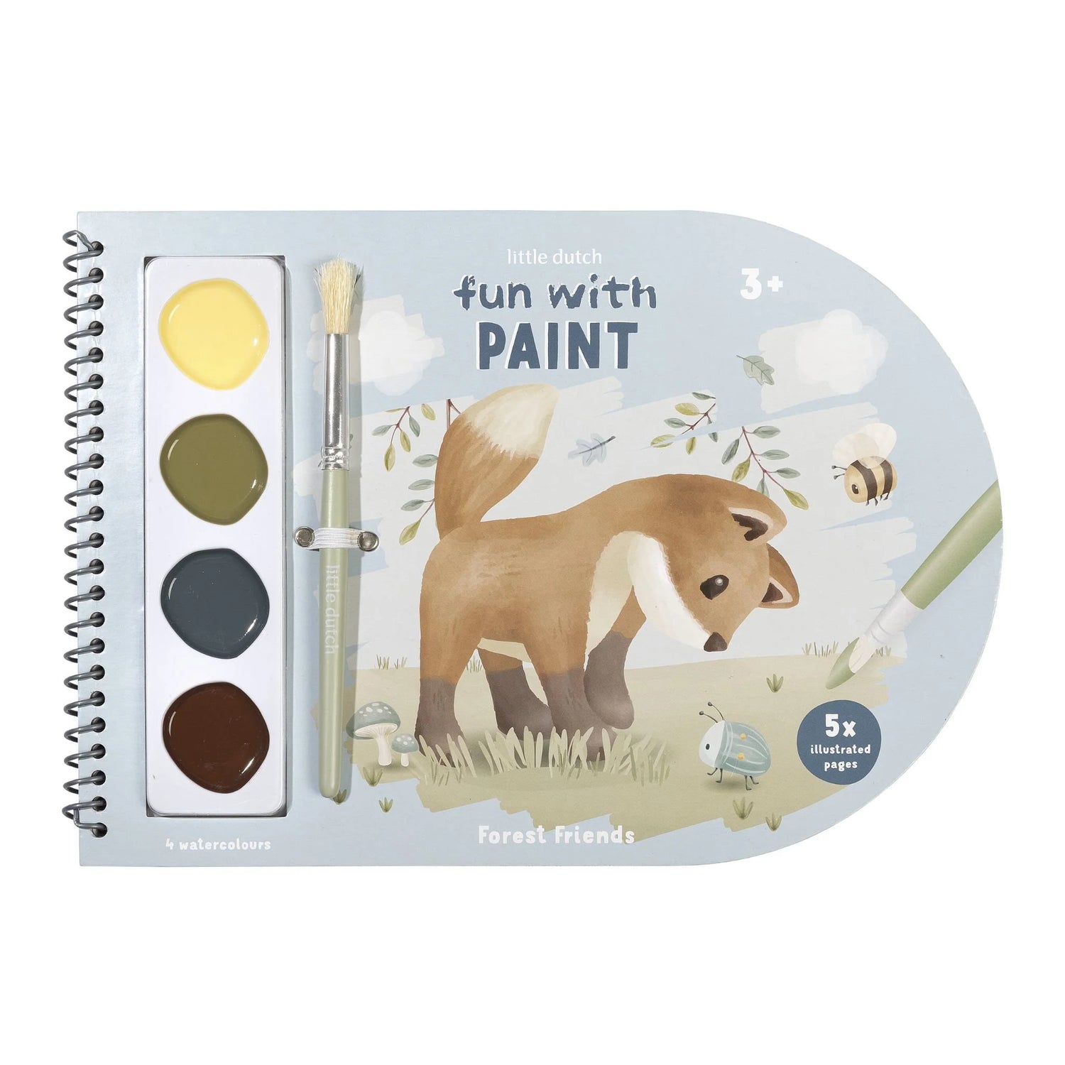 Forest Friends Paint Book