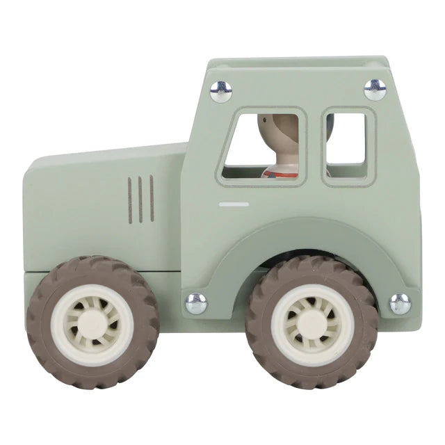 Wooden Tractor & Peg Doll