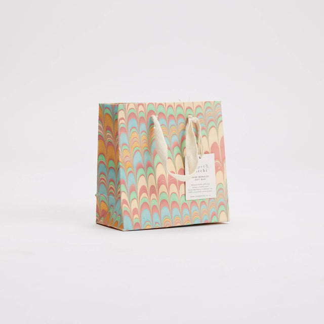 Small Bouquet Marbled Gift Bags