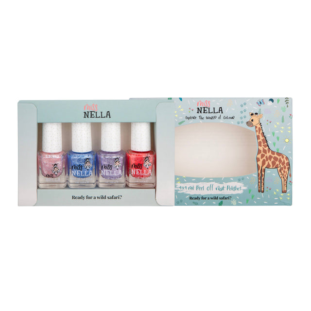 Sparkly Set of 4 Kids Nail Polish