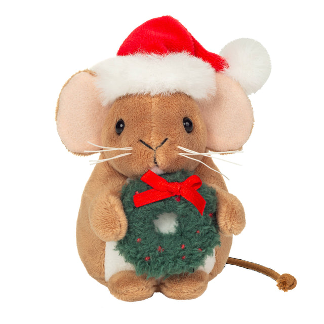Christmas Mouse & Wreath