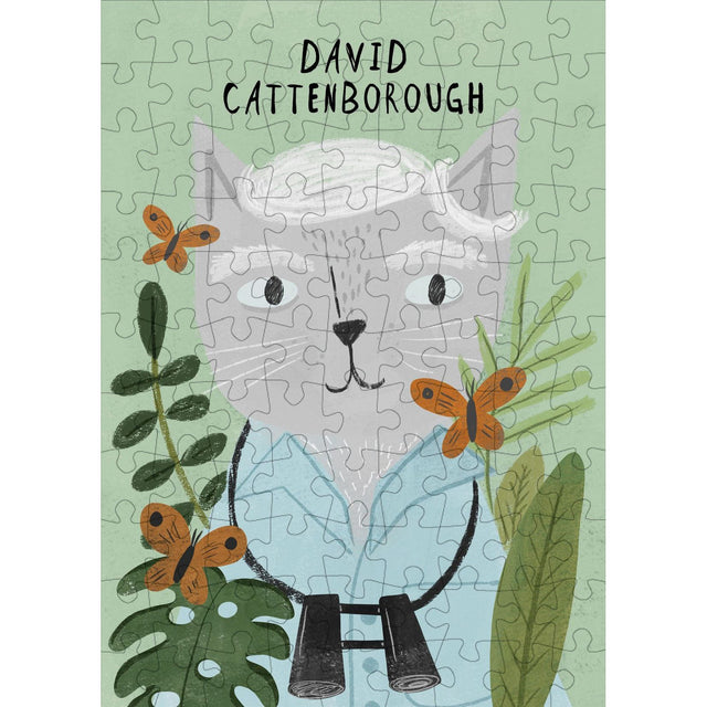 Mini 99 Piece Jigsaw: David Cattenborough