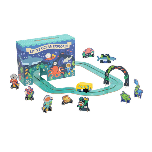 Little Ocean Wind Up And Go Playset