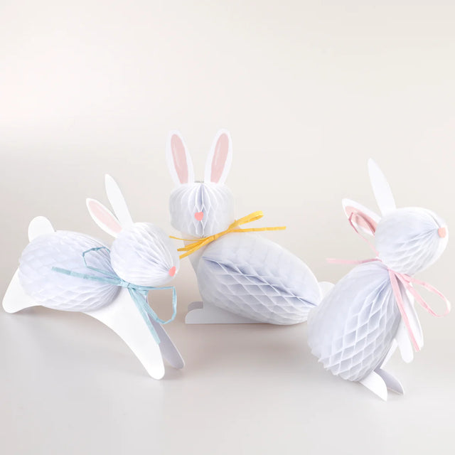 Bunny Honeycomb Decorations