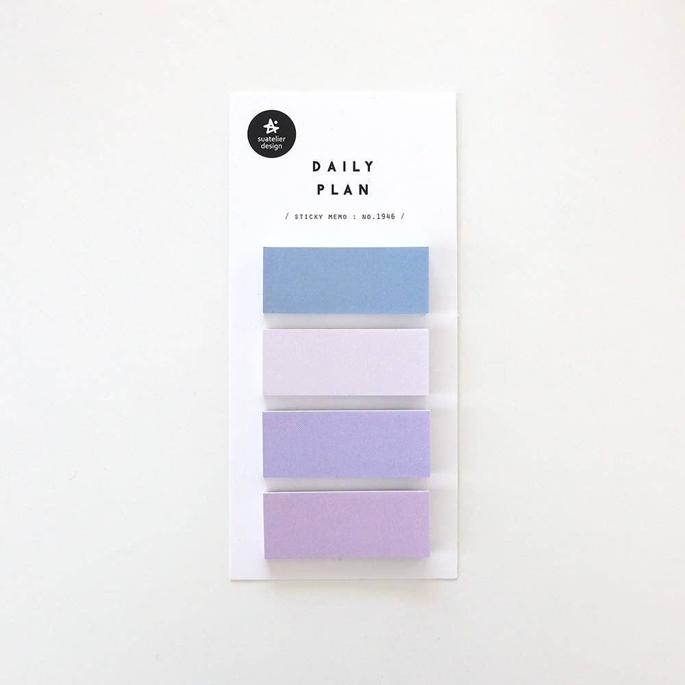 Purple Sticky Note Set