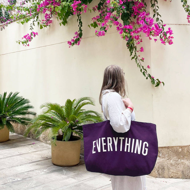 Plum Everything Big Bag