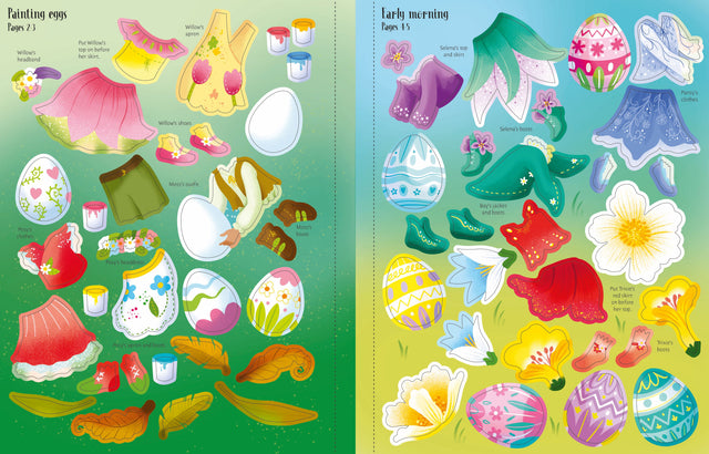 Sticker Dolly Dressing: Easter Egg Hunt