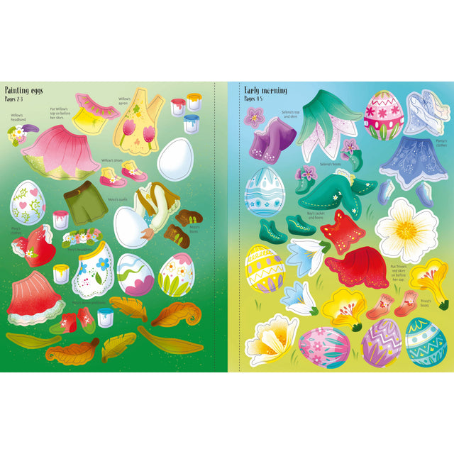 Sticker Dolly Dressing: Easter Egg Hunt