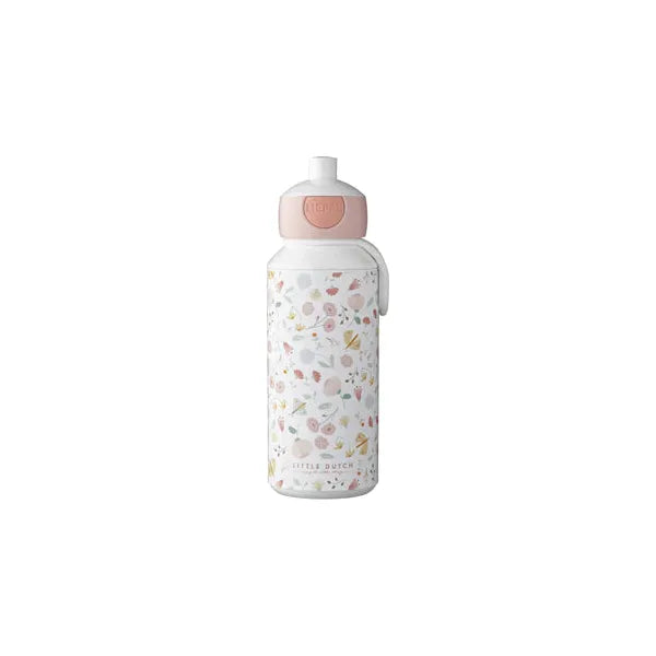 Flowers & Butterflies  Pop Up Drinking Bottle