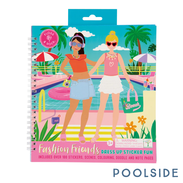 Fashion Friends Dress Up Sticker Books