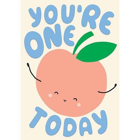 One Today Peach Card