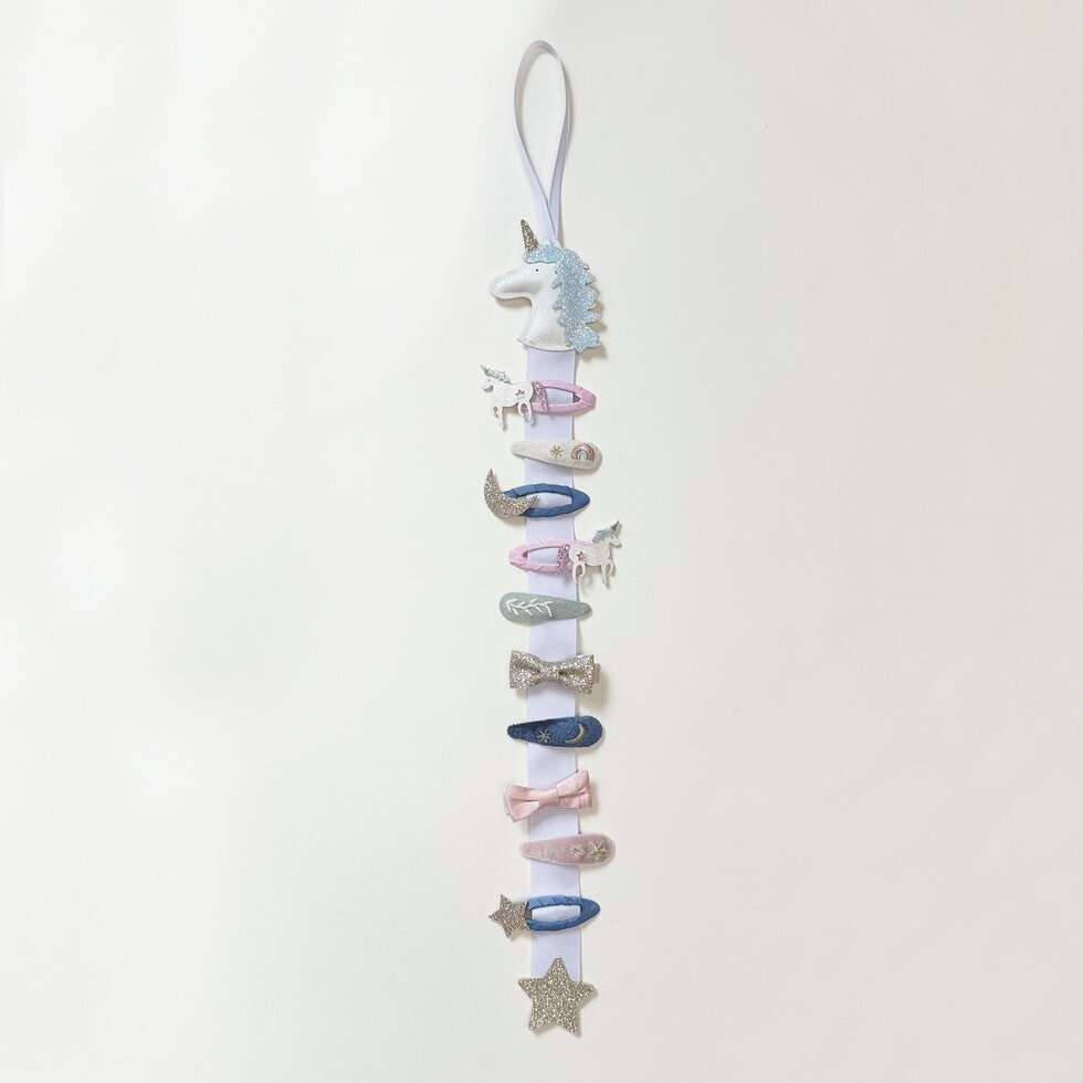 Unicorn Hair Clip Hanger