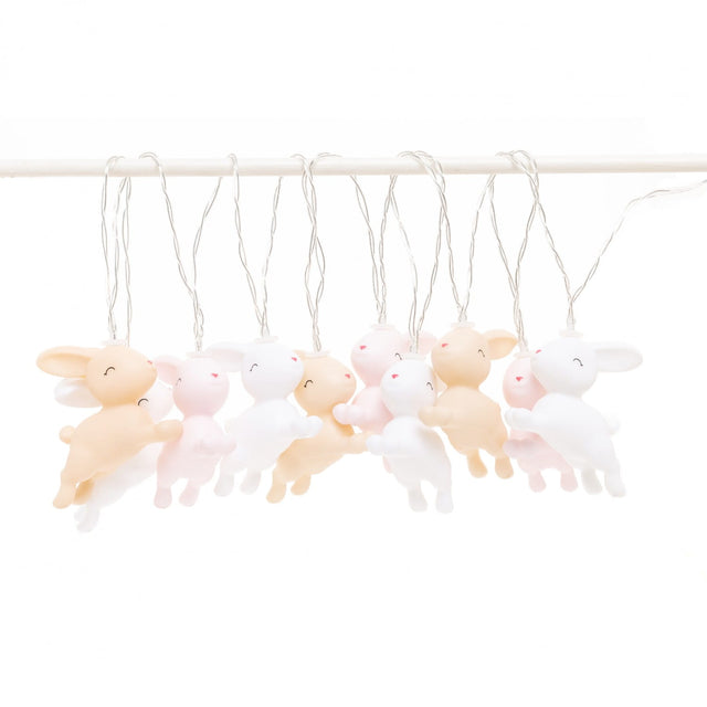 Jumping Bunnies LED String Lights