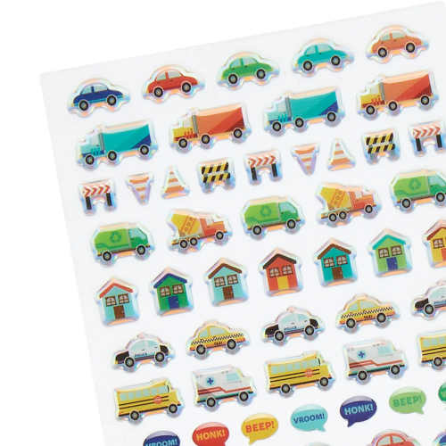 Stickiville Stickers: Workin' Wheels