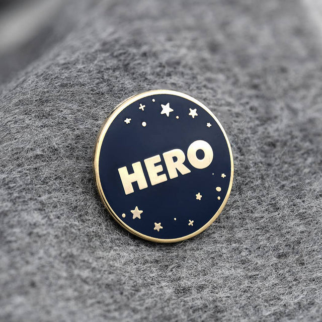 Hero Enamel Pin