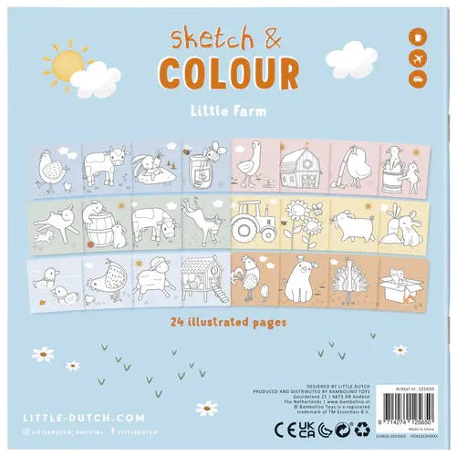 Little Farm Colouring Book