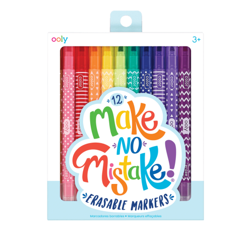 Make No Mistake! Erasable Markers
