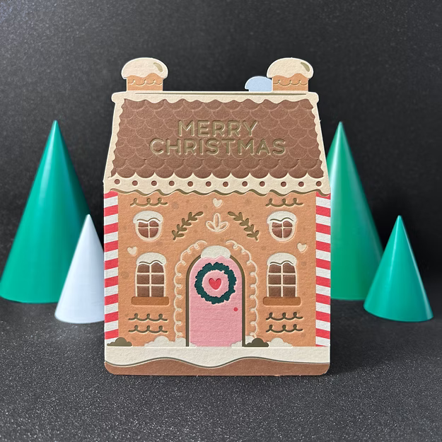 Gingerbread House Card