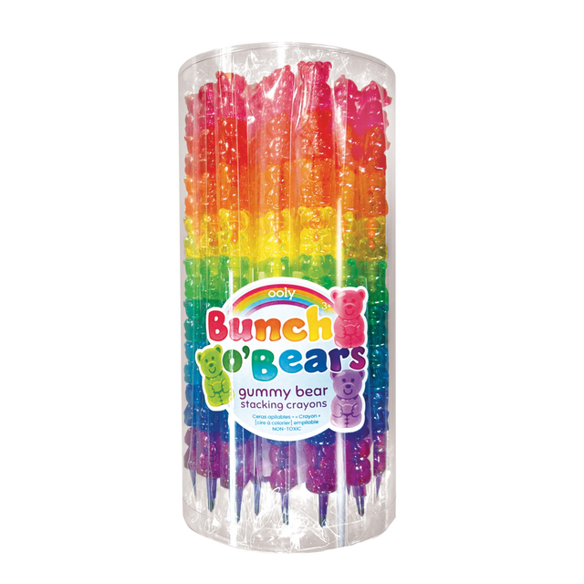 Bunch O' Bears Gummy Bear Stacking Crayons