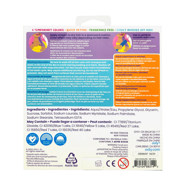 Hair Doodlers: Hair Crayons