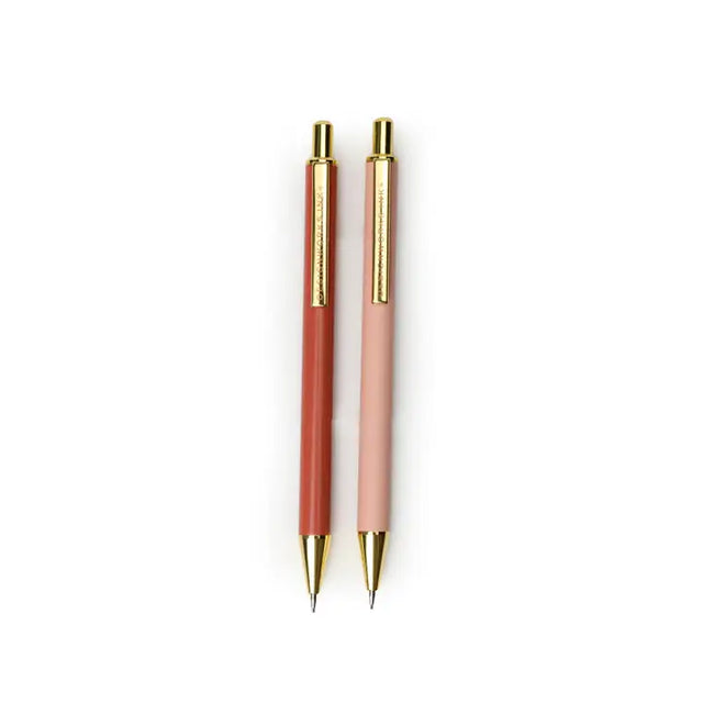 Rosewood & Blush Mechanical Pencils