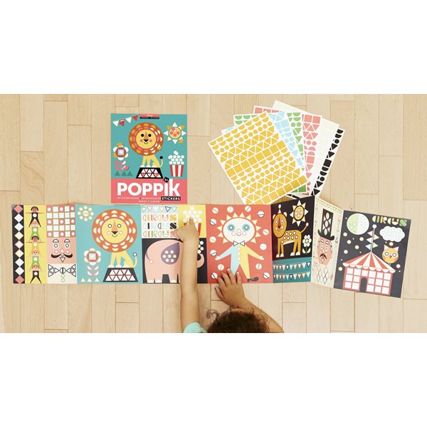 Poppik Sticker Panoramas Circus