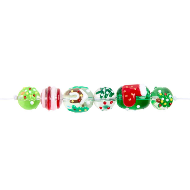 Advent Glass Beads