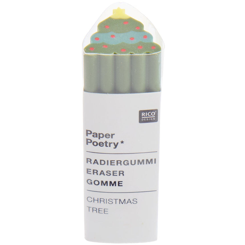 Mini Festive Erasers