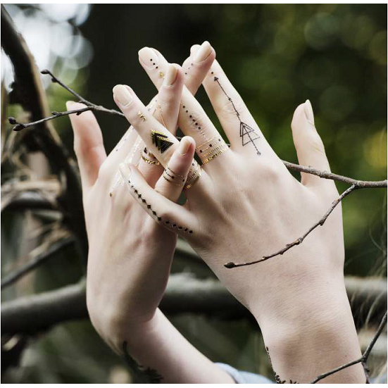 Constellation Temporary Tattoos Stickers