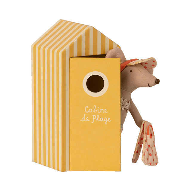 Big Sister Mouse In Beach Cabin