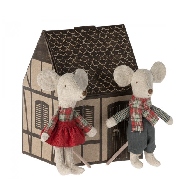 Christmas Mice Twins