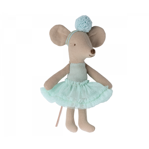 Little Sister Mint Ballerina Mouse