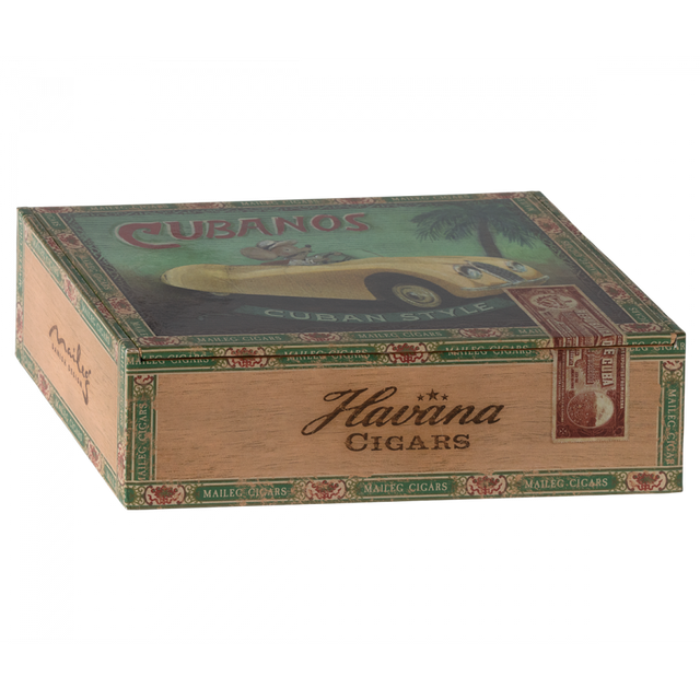 Grandma & Grandpa Mice In Cigar Box