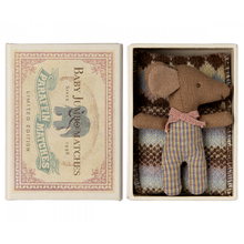 Load image into Gallery viewer, Sleepy wakey baby mouse in matchbox: New Rose