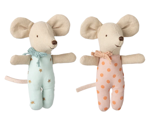 Twins Baby Mice In Matchbox