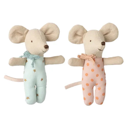 Twins Baby Mice In Matchbox