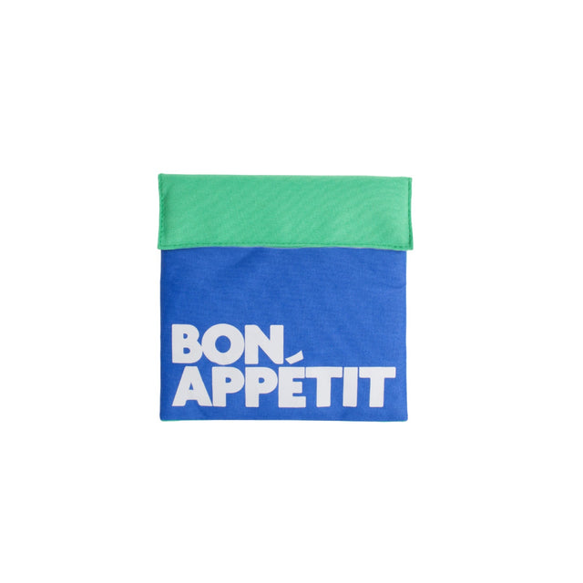 Blue Bon Appetit Snack Bag