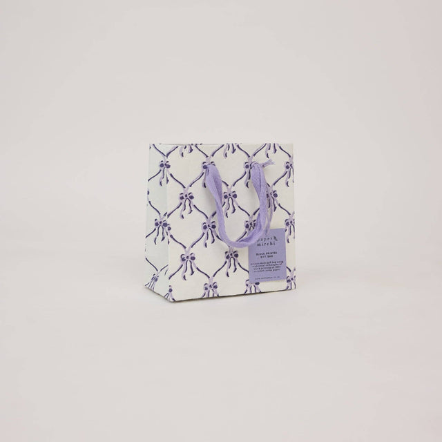 Small Violet Meringue Gift Bags