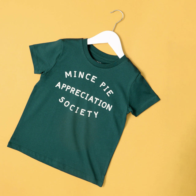 Mince Pie Appreciation Society Kid's T-Shirt