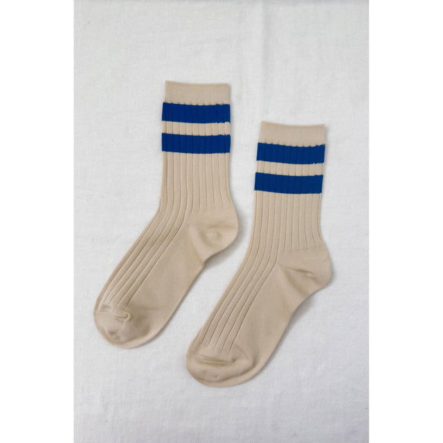 Varsity Socks: Azure