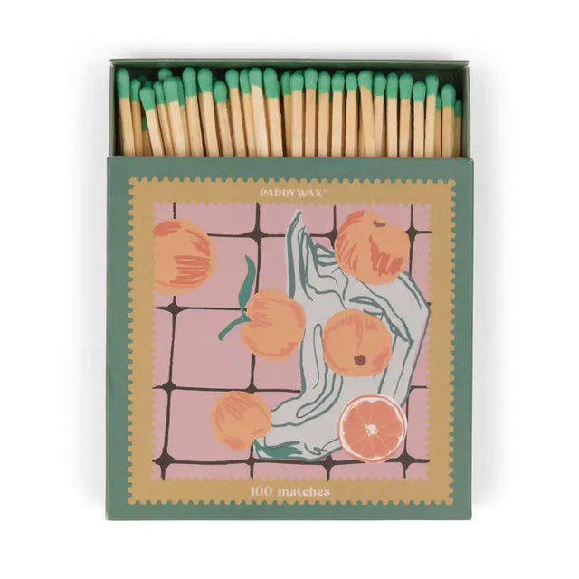 Jumbo Boxed Matches: Oranges