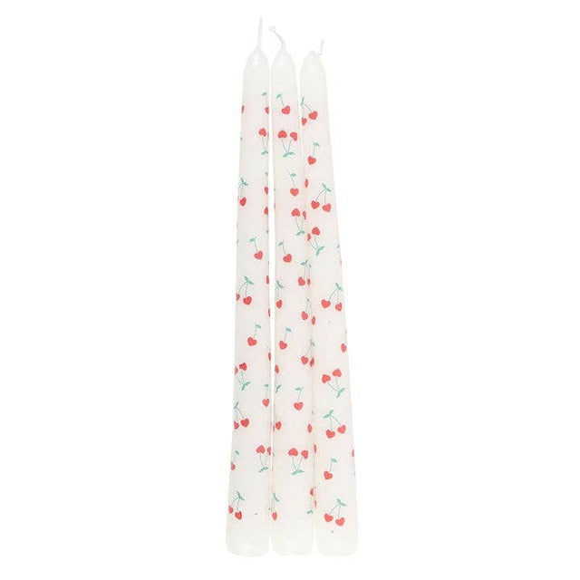 Heart Cherry Shaped Tapered Candles