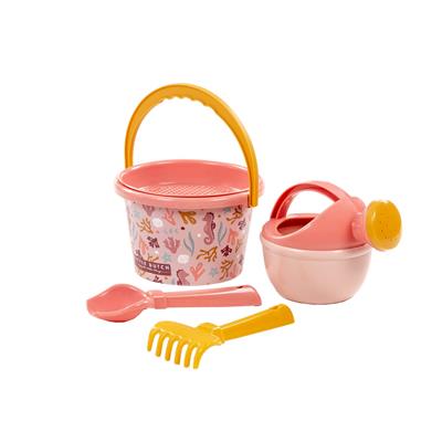 Pink Ocean Dreams Beach Bucket Set