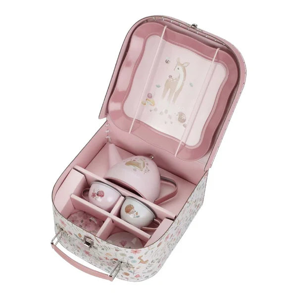 Fairy Garden Suitcase Tea Set