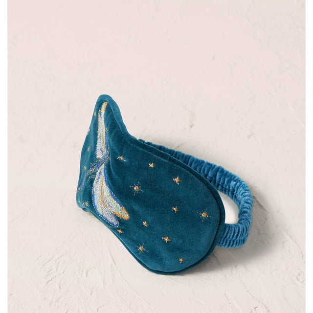 Dragonfly Eye Mask Deep Teal