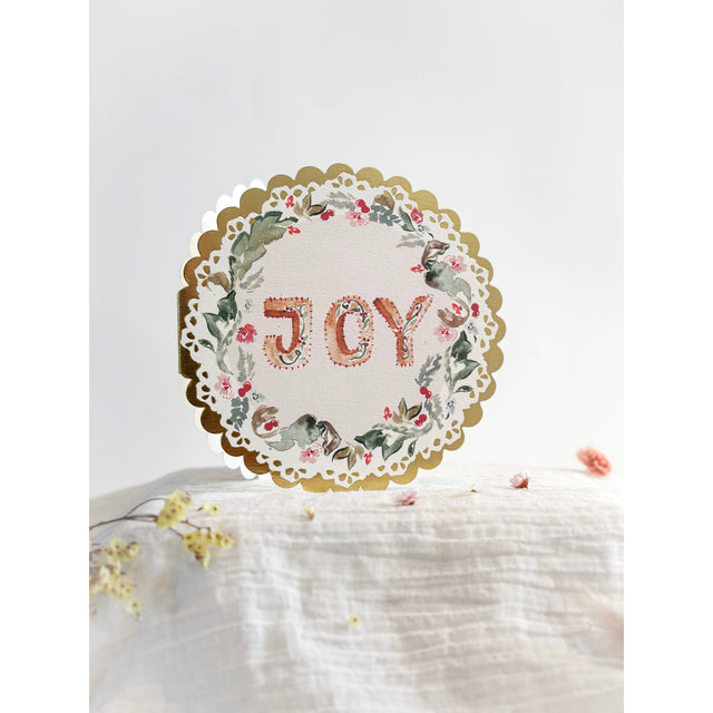 Joy Circular Card